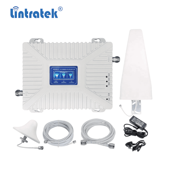 Lintratek jio/2G/3G/4G triband mobile phone signal booster & data